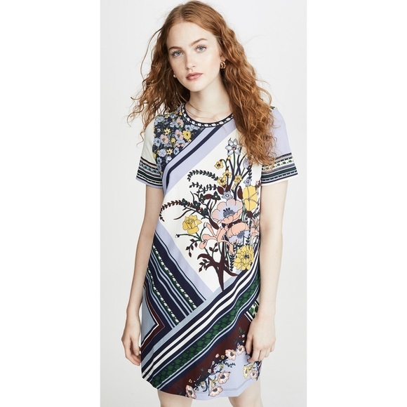 Tory Burch Dresses & Skirts - TORY Burch T Shirt Dress XS Floral Print